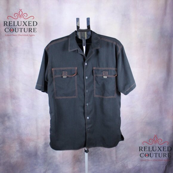 Black Claudio Nucci Button Down Shirt - Picture 1 of 2